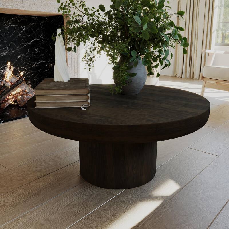 Maven Lane Owen Rustic Wooden Coffee Table