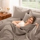 preview thumbnail 57 of 55, Bare Home Organic Cotton Sheet Set - Crisp Percale Weave