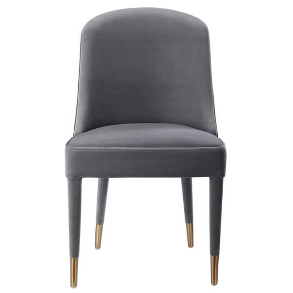 slide 2 of 3, Uttermost Brie Armless Chair (Set of 2) Grey