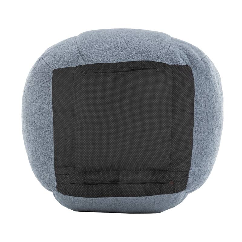 Apartment Living Room Bean Bag Chair with Tufted Soft Stuffed Filling