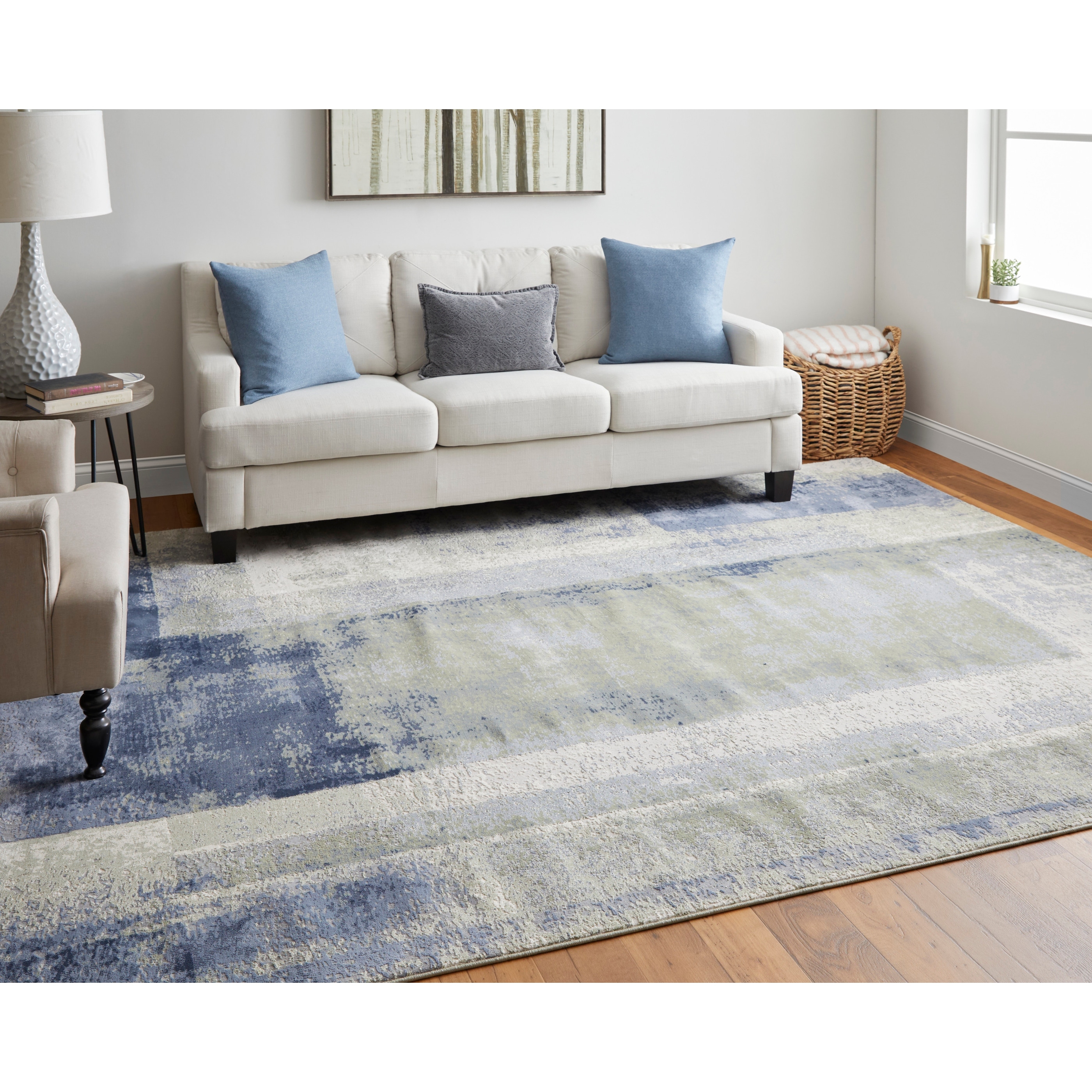 Grand Bazaar Takara Machine Made Abstract Modern Area Rug