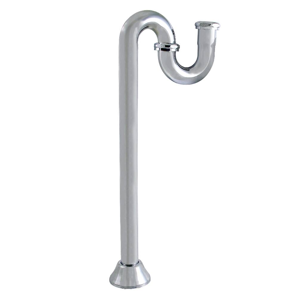 Kingston Brass Vintage 1-1/4 Inch Brass S-Trap, 18 Gauge