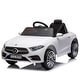preview thumbnail 1 of 34, 12V Mercedes-Benz Kids Ride-On Car with Music and LED Lights Perfect for Holiday White