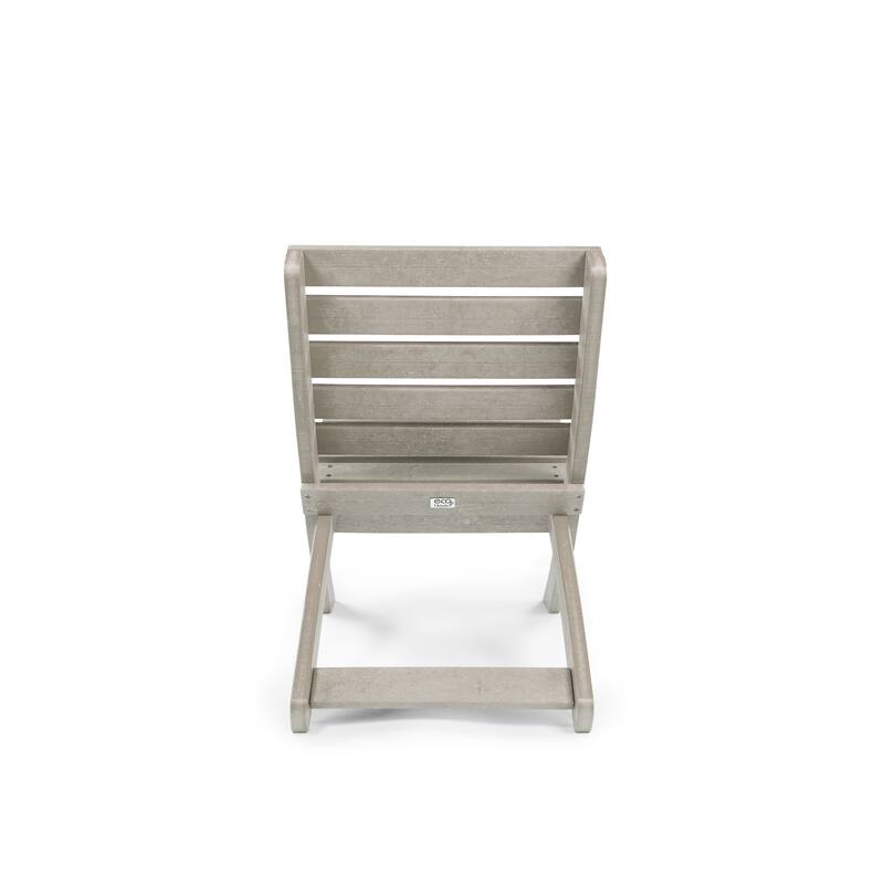 Versailles Quick Assembly All-Weather Outdoor Folding Patio Chair and Table Set - 3-piece