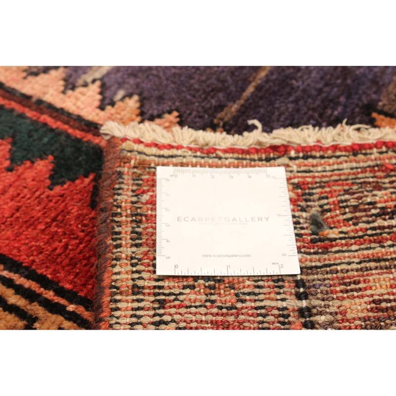 ECARPETGALLERY Hand-knotted Andelz Red Wool Rug - 4' 6" x 9' 3"