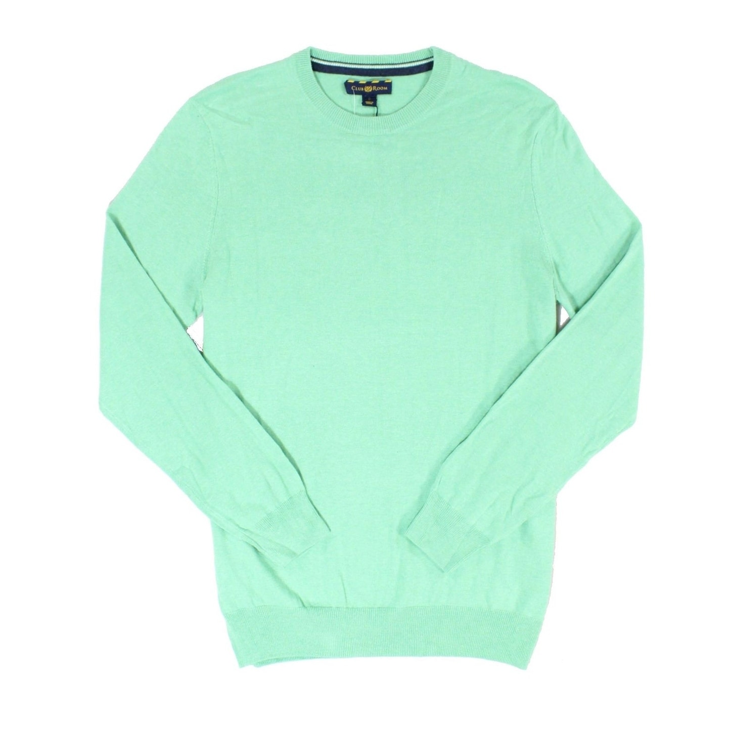 Club Room NEW Mint Green Mens Size Large L Crewneck Silk Knit Sweater Club Room NEW Mint Green Mens Size Large L Crewneck Silk Knit Sweater