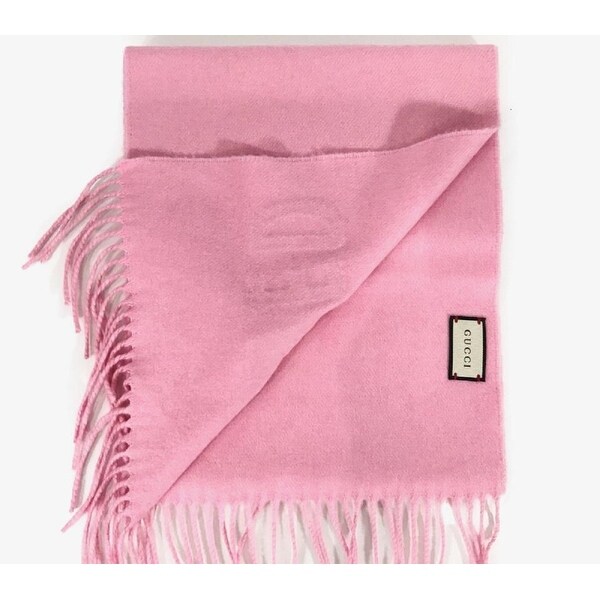 Pink gucci scarf clearance