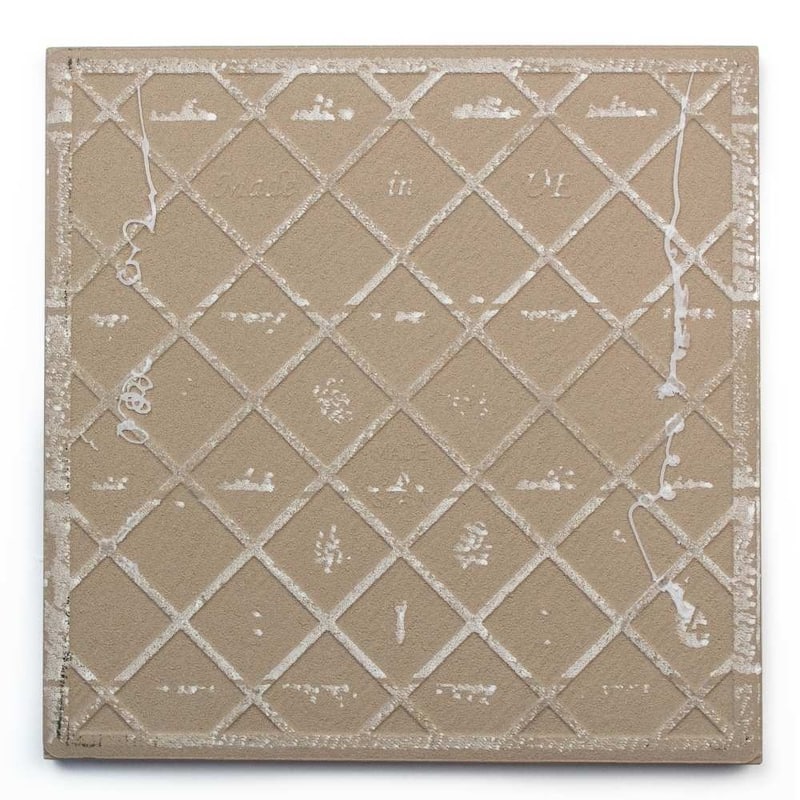 Prism 9x9 Grey Matte 3D Geometric Porcelain Tile - Floor, Wall, Backsplash