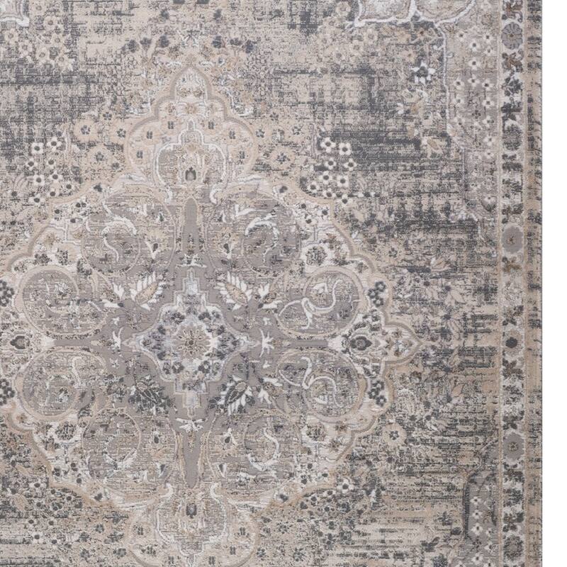 Bike Distressed Stain Resistant Woven Durable Area Rug By HomeRoots