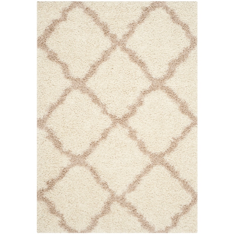 SAFAVIEH Dallas Shag Darina Trellis 1.5-inch Thick Rug