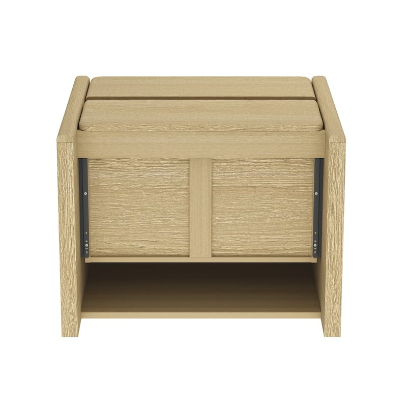 Manhattan Comfort Linda Modern 2 Drawer Nightstand Set of 2