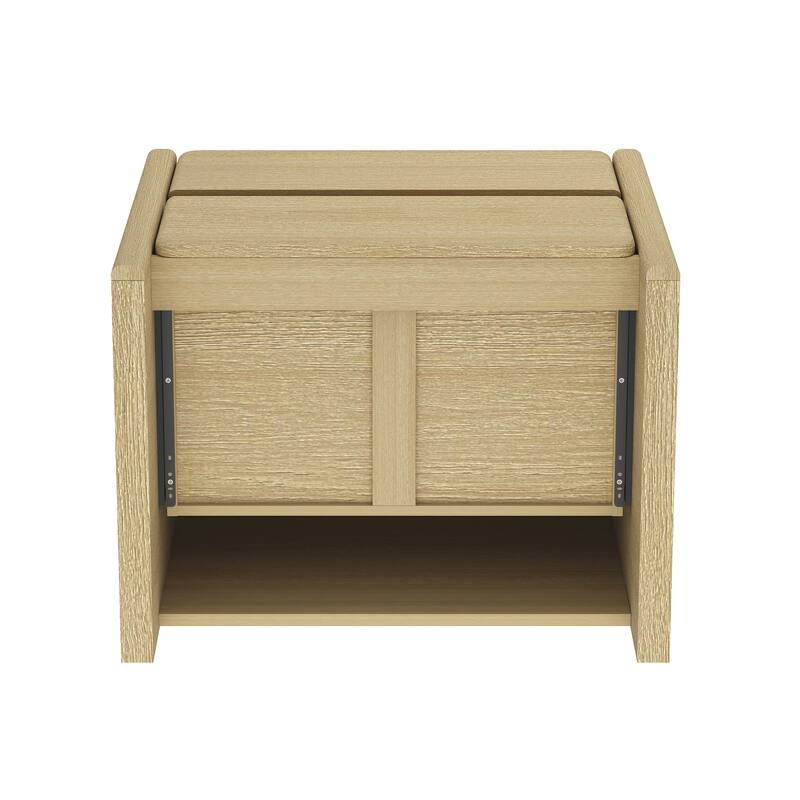 Manhattan Comfort Linda Modern 2 Drawer Nightstand