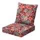 Option Luau Red Tropical Floral