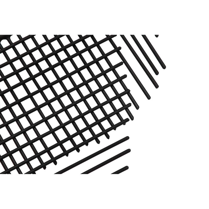 Renwil Brenner 27.8" Wide Wall Art, Black Powder