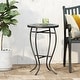preview thumbnail 1 of 6, Bloomfield Outdoor Side Table with Tile Top by Christopher Knight Home