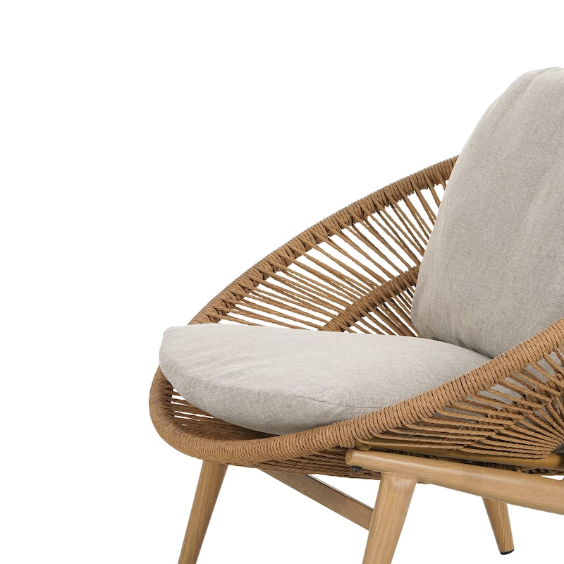 Christopher Knight Home - Winterbourne Outdoor Wicker Papasan Lounge Chair