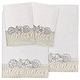 preview thumbnail 1 of 12, Authentic Hotel and Spa Shell Row 4 PC Towel Set Silver