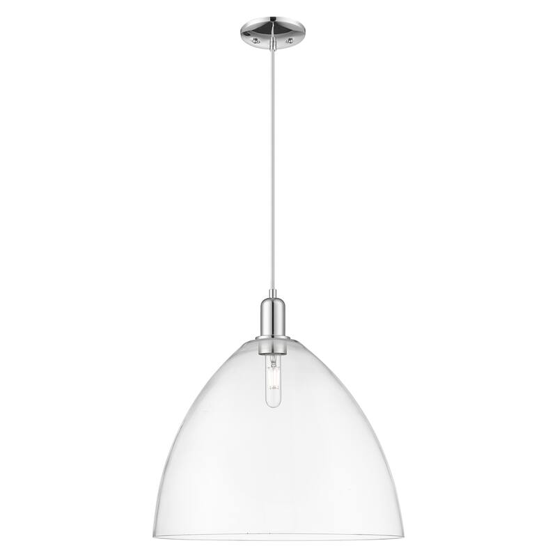 Innovations Lighting Endless Possibilities Arcadia - Bristol - 1 Light 16" Cord Hung Mini Pendant - Clear/Polished Chrome