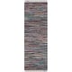 preview thumbnail 121 of 158, SAFAVIEH Handmade Rag Rug Vistiana Flatweave Cotton Rug 2'3" x 7' Runner - Rust/Multi - Runner