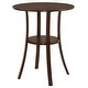 preview thumbnail 22 of 22, Irvi Traditional Rubberwood 3-Piece Barstool Counter Height Dining Set by Furniture of America