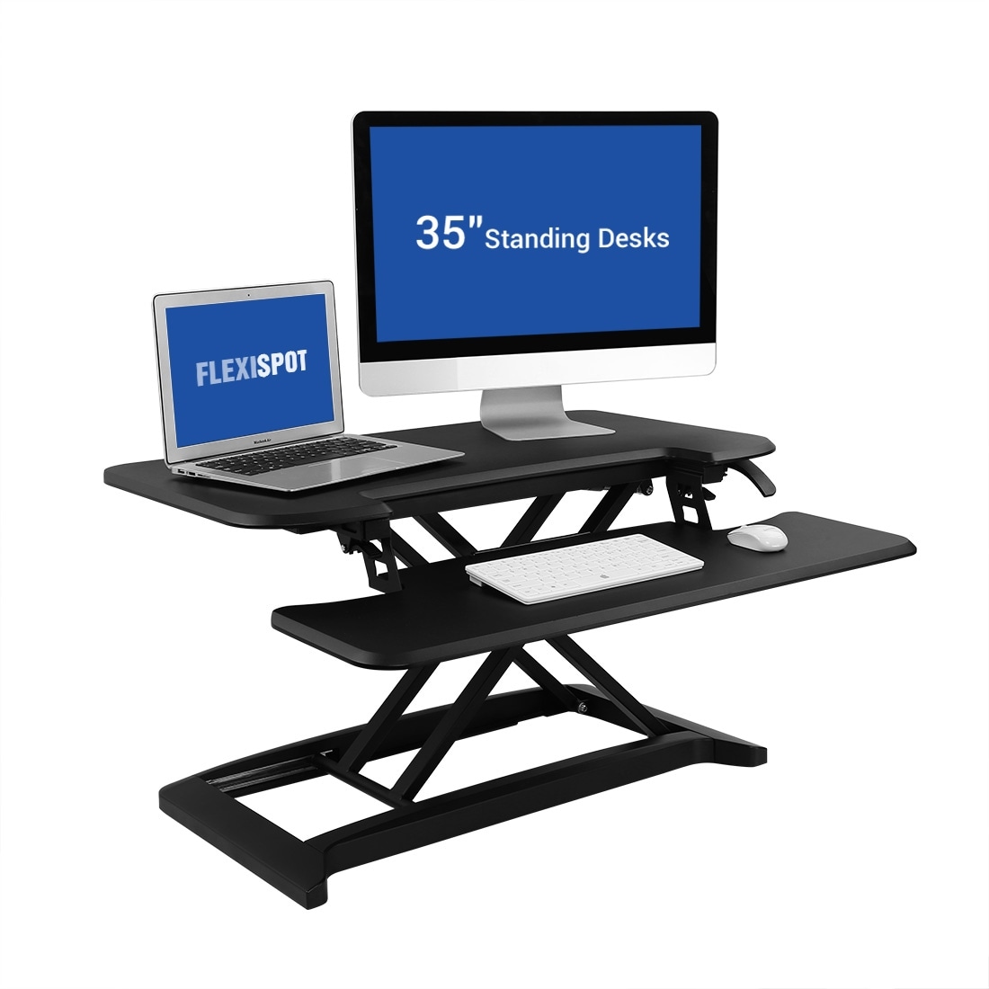 Shop Flexispot M7mb Stand Up Desk Converter 35 Standing Desk