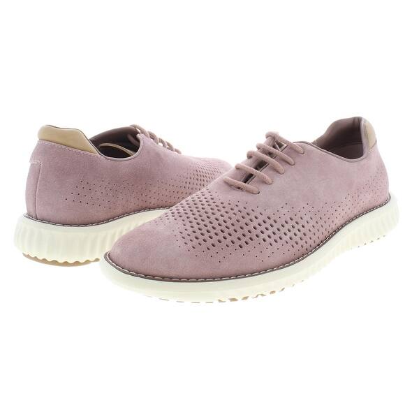 Shop Steve Madden Mens Vaelen Oxfords Suede Perforated Overstock