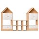 preview thumbnail 42 of 56, MVersatile Kids Bookshelf House Shape Toy Organizer for Bedroom Playroom