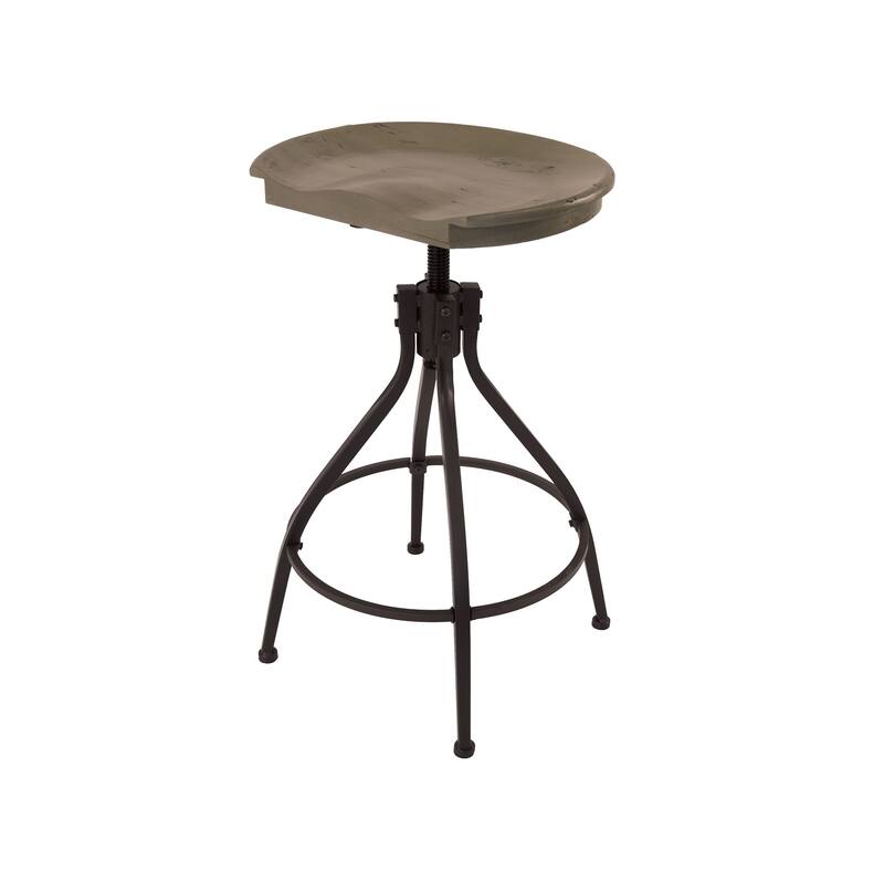 HomePop Maurice Backless Adjustable Stool