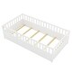preview thumbnail 10 of 13, Twin Size Floor Bed with Super High Security Barrier