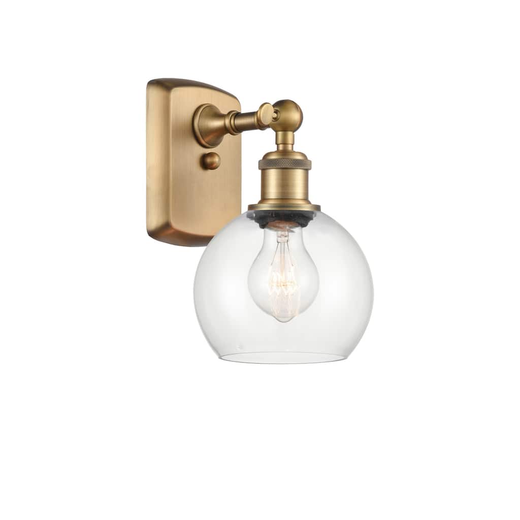 Innovations Lighting 516-1W-9-6 Athens Sconce Athens 9" Tall Wall