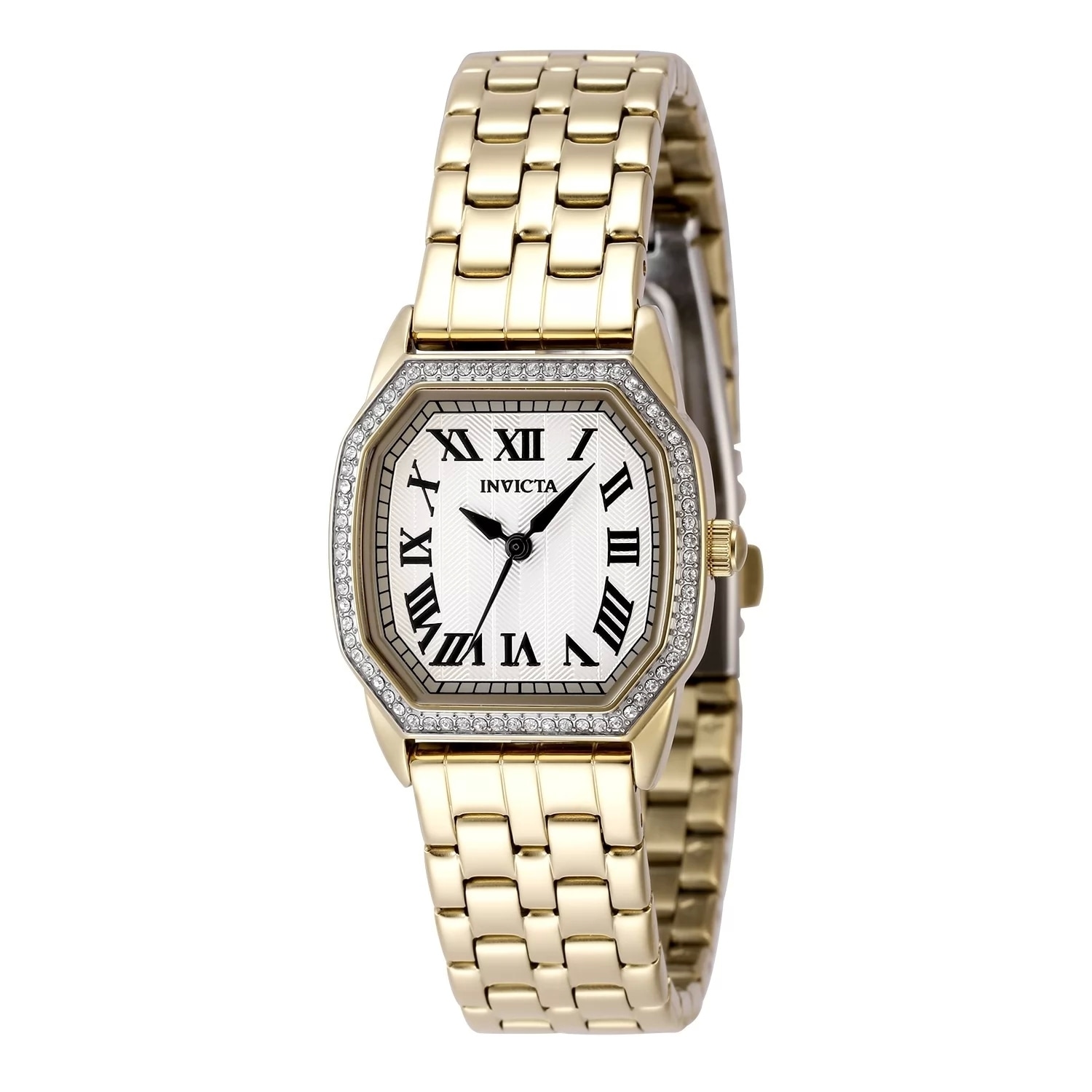 Invicta Women's 49000 Wildflower Quartz 3 Hand Silver Dial Watch