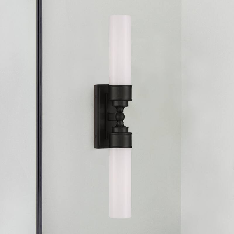 Crystorama Lighting Group WLX-302 Wilcox 2 Light 25" Tall LED Bath Bar