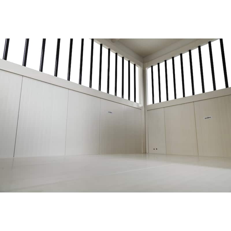 New Age Pet™ ECOFLEX® Homestead Sliding Barn Door Dog Crate