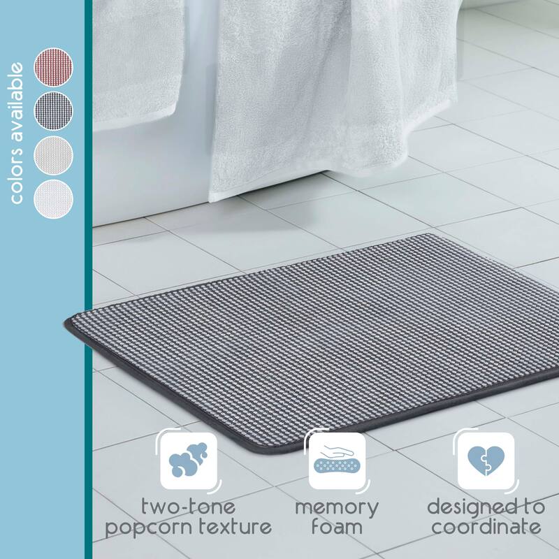 Vellux Bliss Memory Foam Bath Rug