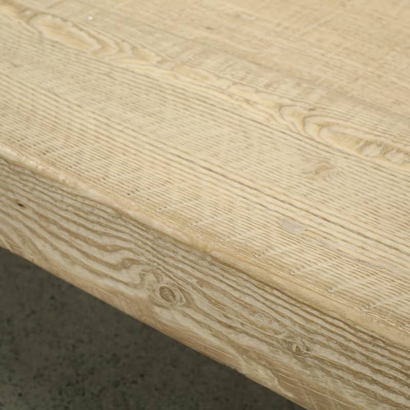 Ravello Extra Large Coffee Table 81Wx56Dx17H Weathered Natural - 16.9" H