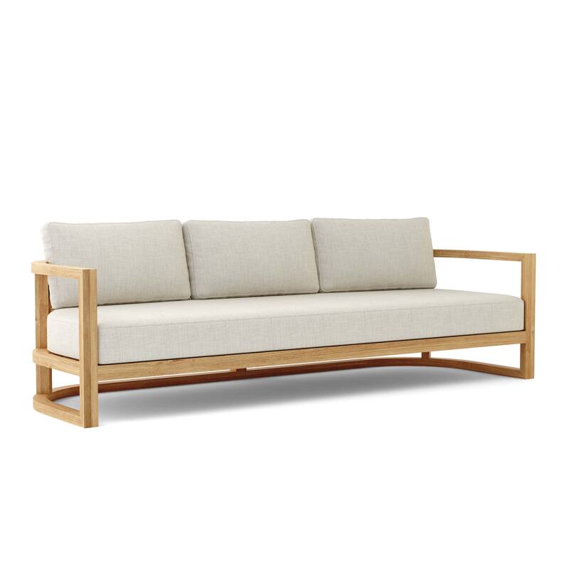 Junus 3-Seat Sofa - Linen Natural