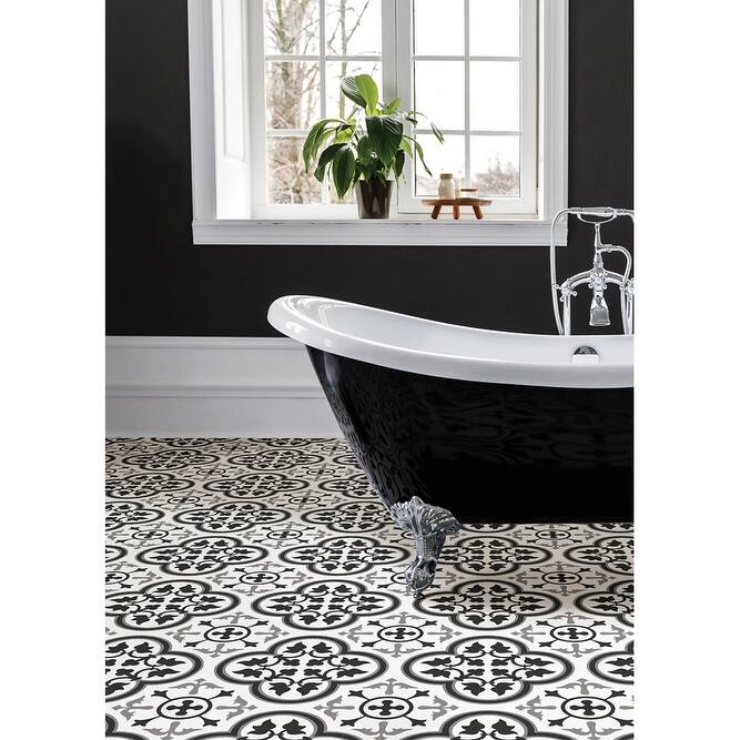 FloorPops Villa Peel & Stick Floor Tiles