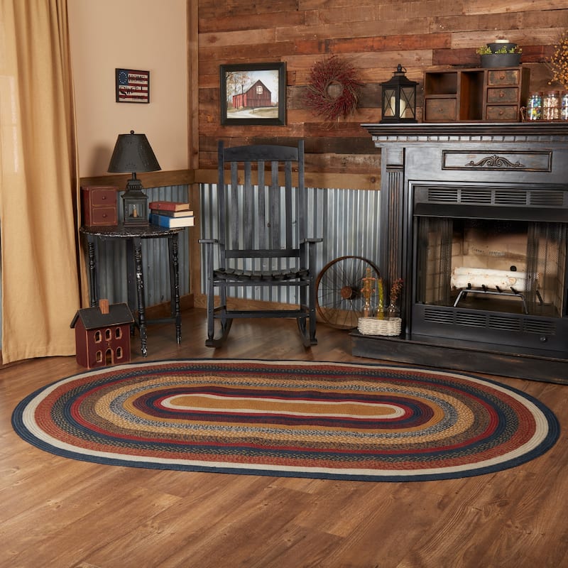 Stratton Jute Rug Oval w/ Pad 60x96 - 5' x 8'