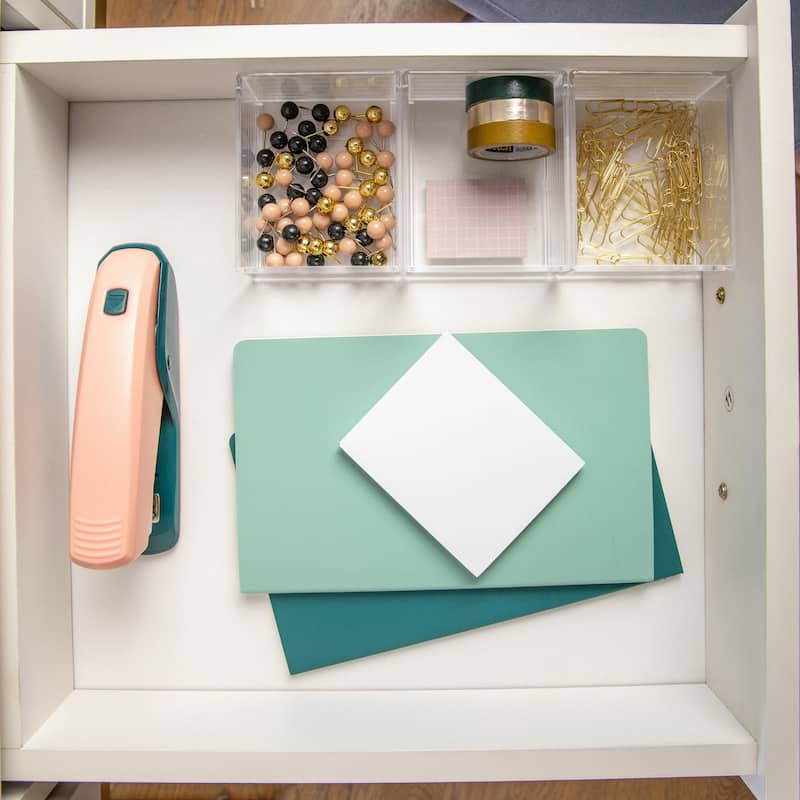 Flash Furniture BE-PB4517-3WD-MS Brody 3" Wide Office Organizer Set