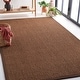 preview thumbnail 16 of 87, SAFAVIEH Natural Fiber Giesela Sisal Rug 3' x 5' - Chocolate - Rectangle