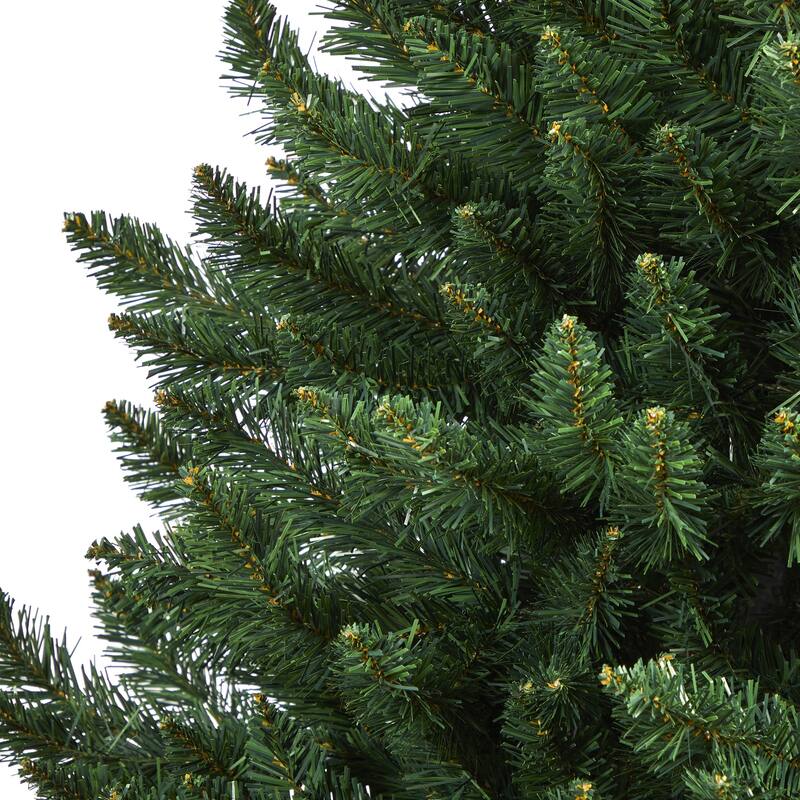 6Ft Artificial Christmas Tree - Lush Spruce Holiday Decor - Bendable Branches - Elegant Christmas Tree for Home - Green - 72