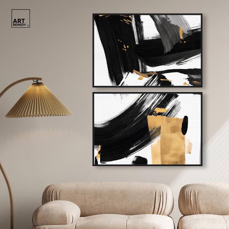 Refined Simplicity Canvas Set of 2 by Art Remedy