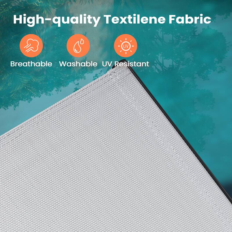 Pellebant Outdoor Patio Adjustable Chaise Lounge Chairs