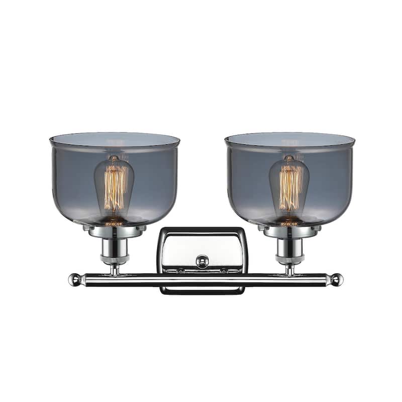 Innovations Lighting Large Bell 2 Light 16" Wide Vanity Light