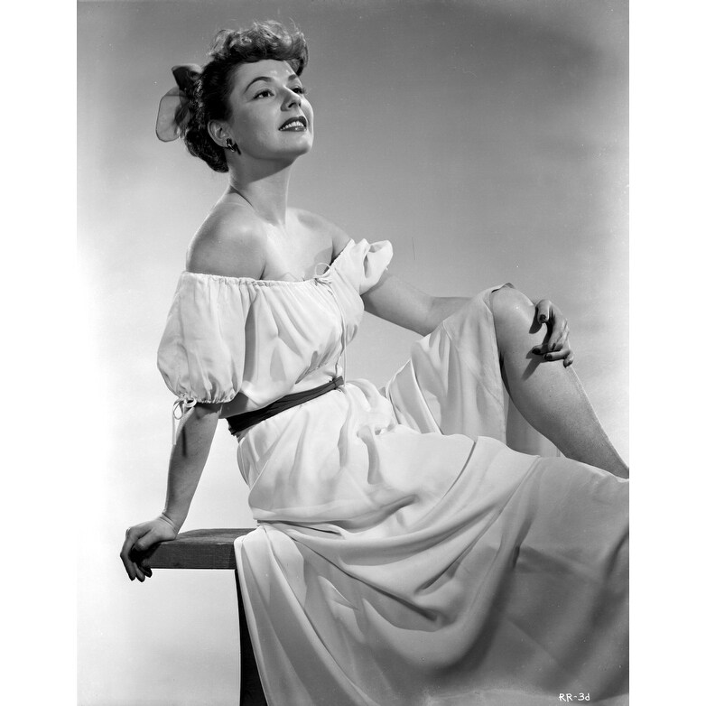 Ruth Roman Classic Portrait Photo Print – 8" X 10" Premium Heavy Stock Print, Ready To Frame