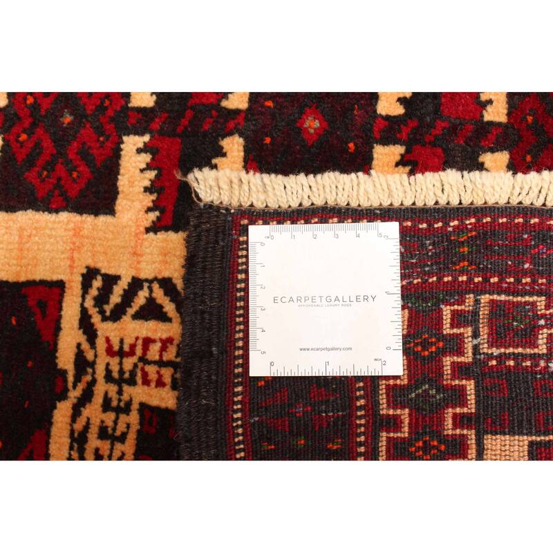 ECARPETGALLERY Hand-knotted Teimani Beige Wool Rug - 3'0 x 4'7