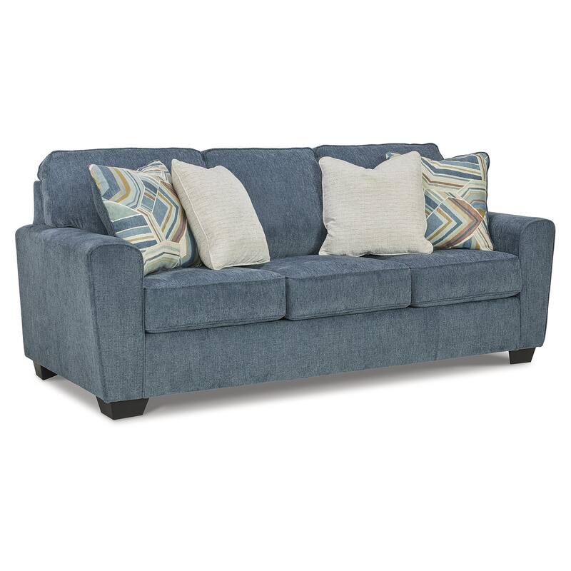 Signature Design by Ashley Cashton Blue 4-Piece Upholstery Package - 87"W x 38"D x 39"H