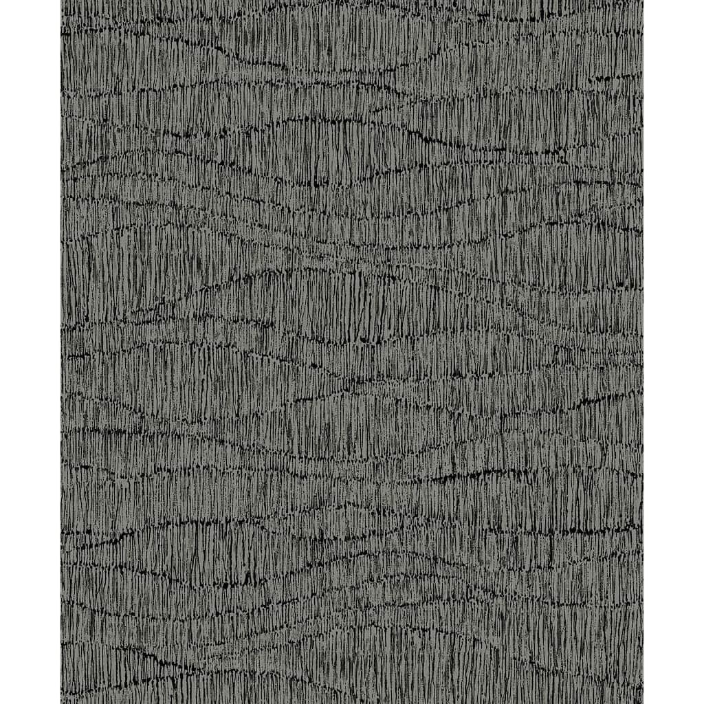 Seabrook Designs Tatiana Waves Non-Woven Unpasted Wallpaper