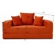preview thumbnail 32 of 64, Convertible Sofa Bed, Multi-Functional Futon Lounge Sofa