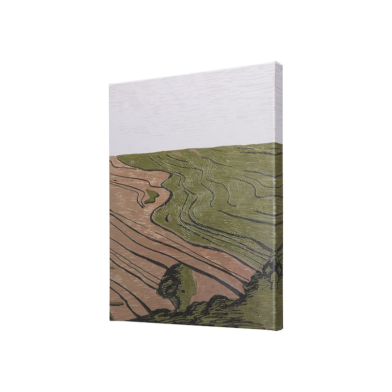 Farmland Spring II (25 x 20) Canvas Art Print
